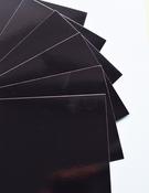 Black - Memory Box Glossy Paper Pack 8.5"X11" 10/Pkg