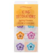Spring Flowers, 8 Pieces - Sweetshop Icing Decoration