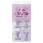 Mermaid Tails, 6 Pieces - Sweetshop Icing Decoration