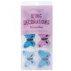 Butterflies, 6 Pieces - Sweetshop Icing Decoration