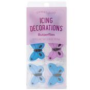 Butterflies, 6 Pieces - Sweetshop Icing Decoration