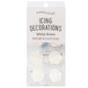White Roses, 8 Pieces - Sweetshop Icing Decoration