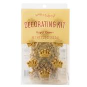 Royal Crown, 11 Pieces - Sweetshop Decorating Kit