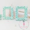 Turquoise - Dress My Craft Miniature Micky Frame 2/Pkg