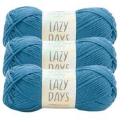 Bluebell - Lion Brand Let's Get Cozy: Lazy Days Yarn