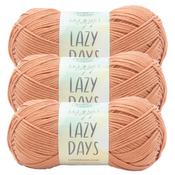 Clay - Lion Brand Let's Get Cozy: Lazy Days Yarn