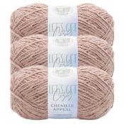Stucco - Lion Brand Let's Get Cozy: Chenille Appeal Yarn
