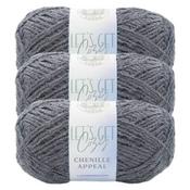 Storm Front - Lion Brand Let's Get Cozy: Chenille Appeal Yarn