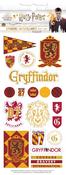 Gryffindor House Pride - Paper House Harry Potter Foiled Stickers 8"X3"