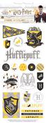 Hufflepuff House Pride - Paper House Harry Potter Foiled Stickers 8"X3"