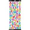 Multi Color Mylar - Sticko Alphabet Stickers