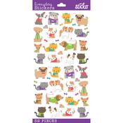 Tiny Dogs And Cats - Sticko Themed Stickers
