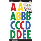 Primary Futura Poster - Sticko Alphabet Stickers