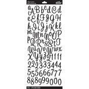 Sweetheart Script Black - Sticko Alphabet Stickers