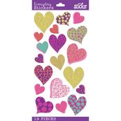 Heart Circles - Sticko Themed Stickers