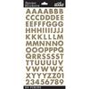 Gold Glitter Futura - Sticko Alphabet Stickers