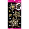 Clear Gold Stars Bling - Jolee's Boutique Themed Stickers