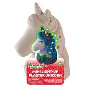 Unicorn - Colorbok Santa's Workshop Mini Light Up Plaster Kit