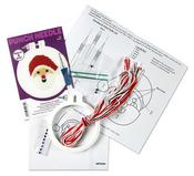 Santa - Design Works Punch Needle Kit 3.5" Round