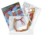 Gingerbread (14 Count) - Design Works Plastic Canvas Ornament Kit 3.5"X3.5" Set of 6