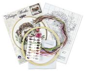 Hedgehog (11 Count) - Design Works Counted Cross Stitch Kit 8" Round