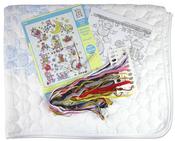 Nursery Rhymes - Design Works Stamped Quilt Cross Stitch Kit 34"X43"