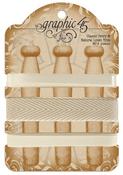 Ivory & Natural Linen - Graphic 45 Staples Embellishment Trim