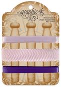 French Lilac & Purple Royalty - Graphic 45 Staples Embellishment Trim