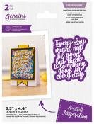 Something Good In Every Day - Crafter's Companion Gemini Expressions Dies