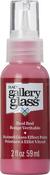 Real Red - FolkArt Gallery Glass Paint 2oz