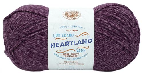 Lion Brand Heartland Yarn, Redwood