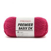 Raspberry - Premier Yarns Basix DK Yarn