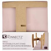 Konnectz Unfinished MDF Reversible Plant Stand 10"x10"