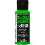 Neon Green - Kicks Studio Shoe Acrylic Paint 2oz
