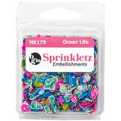 Ocean Life - Buttons Galore Sprinkletz Embellishments 12g