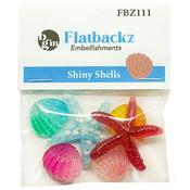 Shiny Shells - Buttons Galore Flatbackz Embellishments