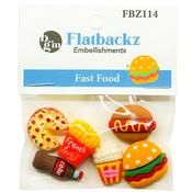 Fast Food - Buttons Galore Flatbackz Embellishments