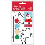 Santa - AC Home For Christmas Canvas Coloring Kit