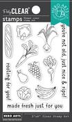 Farmer's Market Icons - Hero Arts Clear Stamps 3"X4"