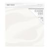 Bright White - Craft Perfect Weave Texture 80lb Cardstock 12"X12" 5/Pkg