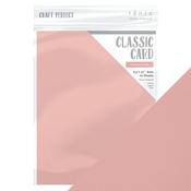 Bubblegum Pink - Craft Perfect Weave Textured Classic Card 8.5"X11" 10/Pkg