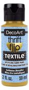 Goldmine - DecoArt Thrift Flip Matte For Textile 2oz Squeeze Bottle