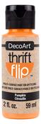 Pumpkin - DecoArt Thrift Flip Multi-Purpose Satin Enamel 2oz