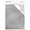 Satin-Frosted Silver Mirror Cardstock - Craft Perfect