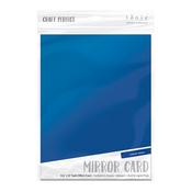 Satin Cobalt Velour Mirror Cardstock - Craft Perfect