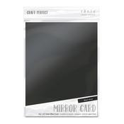 Satin Black Velvet Mirror Cardstock - Craft Perfect