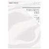 Pearl White - Craft Perfect Pearlescent Cardstock 8.5"X11" 5/Pkg
