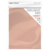 Blushing Pink - Craft Perfect Pearlescent Cardstock 8.5"X11" 5/Pkg