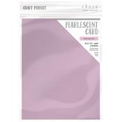 Gleaming Lilac - Craft Perfect Pearlescent Cardstock 8.5"X11" 5/Pkg
