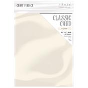 Ivory White Weave Textured Classic Cardstock - Craft Perfect